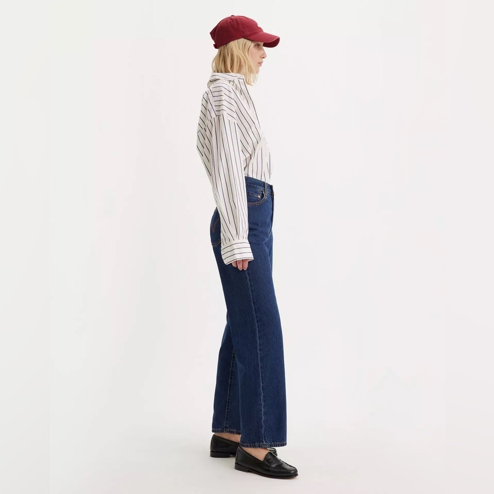 Levi's Premium 90s Ribcage Straight Ankle Jeans Size 23, RARE SIZE FIND Like New - Picture 9 of 16